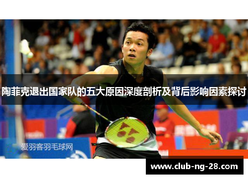 陶菲克退出国家队的五大原因深度剖析及背后影响因素探讨 陶菲克退出国家队的五大原因深度剖析及背后影响因素探讨